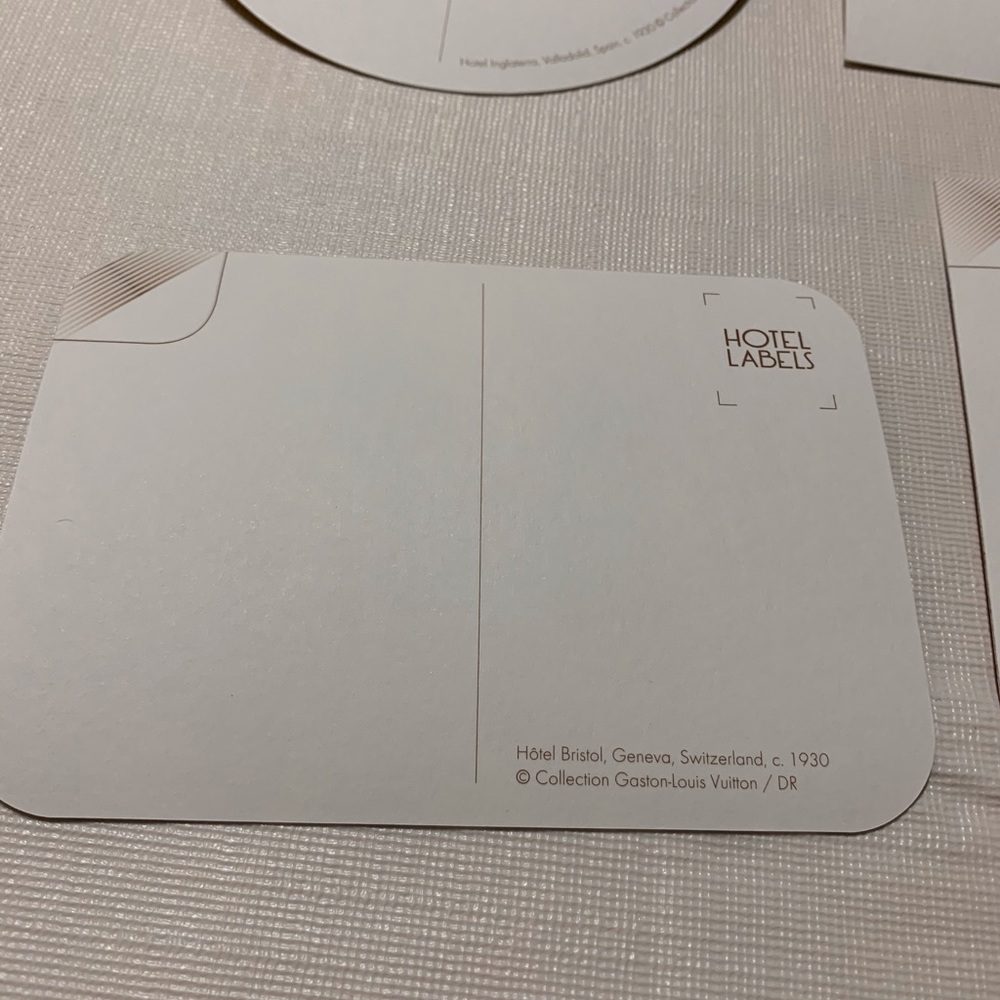 Louis Vuitton Hotel Label’s - Picture 7 of 7